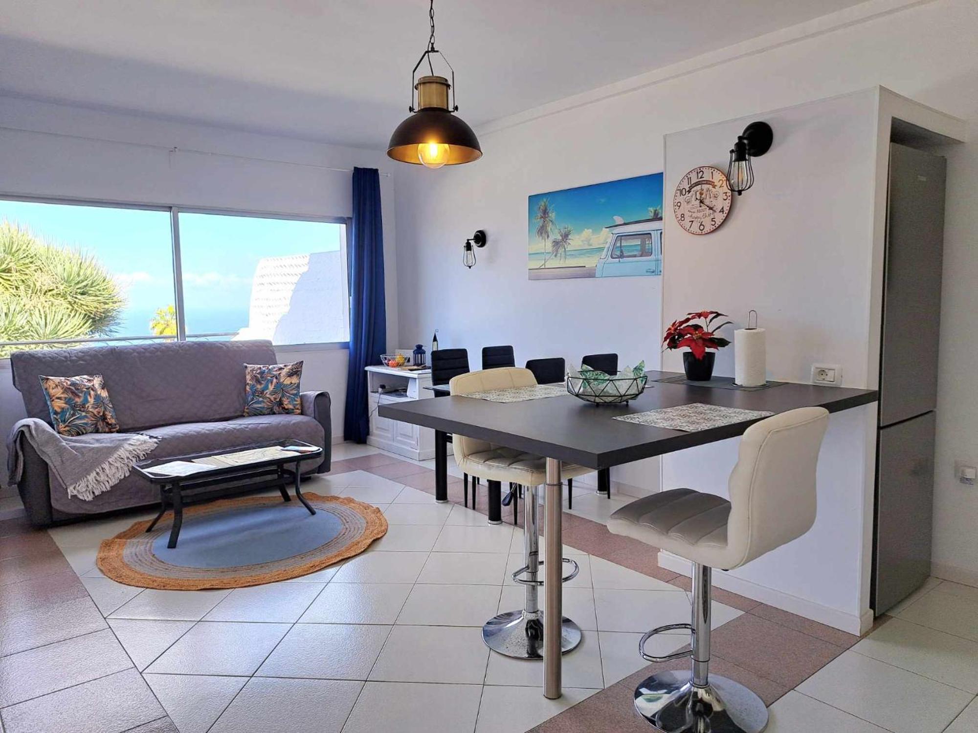 Sunny Tenerife Apartment - Ocean Views Tacoronte Kültér fotó